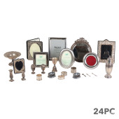 ANTIQUE SILVER TABLEWARE & PHO