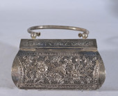 ANTIQUE SILVERPLATE FILLIGREE