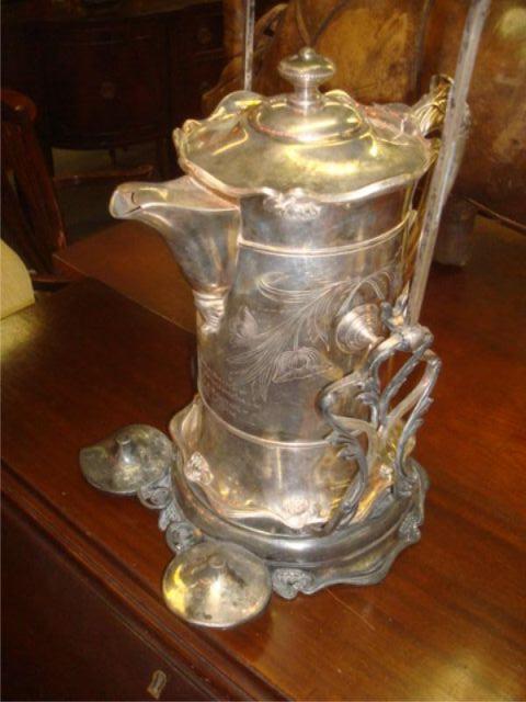 Antique Silverplate Naval