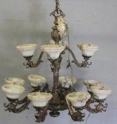 Antique Silverplated Bronze Ch