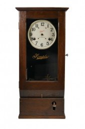 ANTIQUE SIMPLEX TIME CLOCKSimp