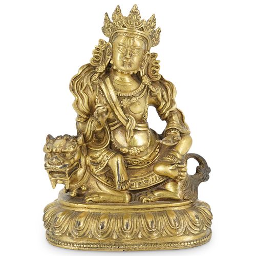 ANTIQUE SINO-TIBETAN BRONZE