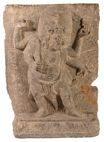 ANTIQUE SINO TIBETAN STONE