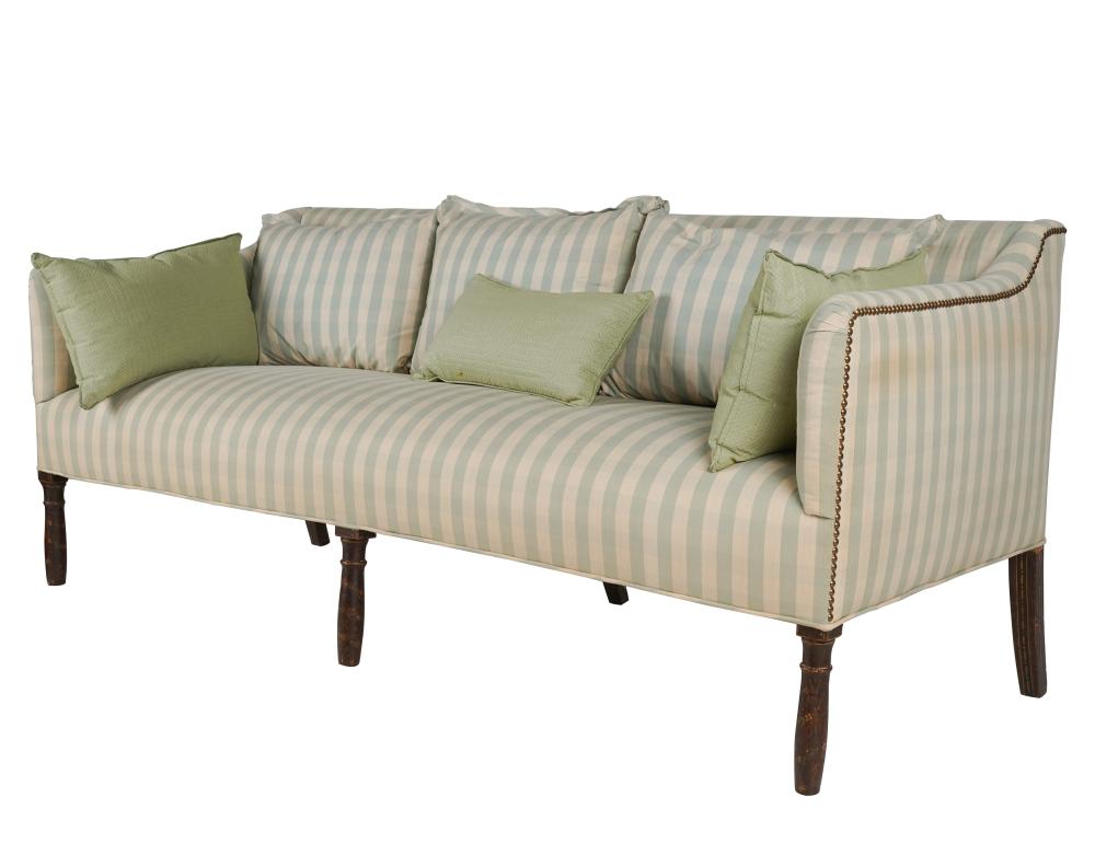 ANTIQUE SIX-LEG SETTEE19th century;