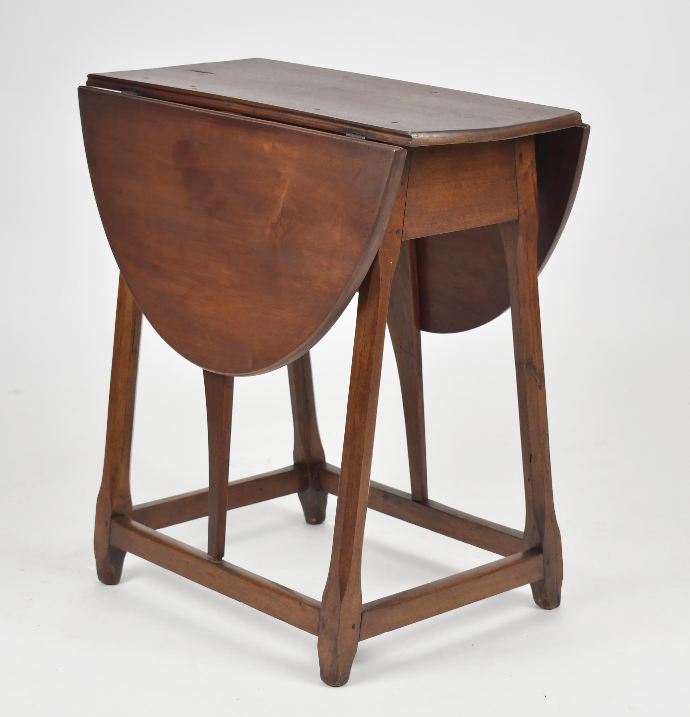 ANTIQUE SMALL CHERRY DROP LEAF