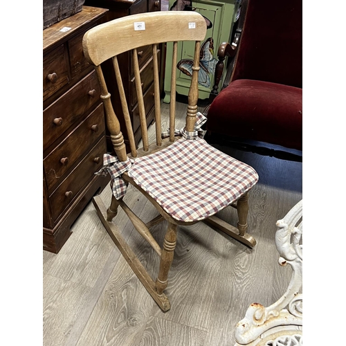 Antique small scale English beech
