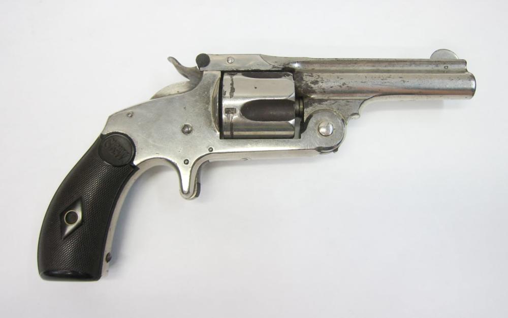 ANTIQUE SMITH AND SECOND MODEL 38