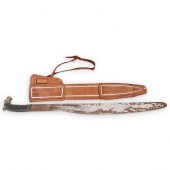 ANTIQUE SOUTH AMERICAN HORN HA