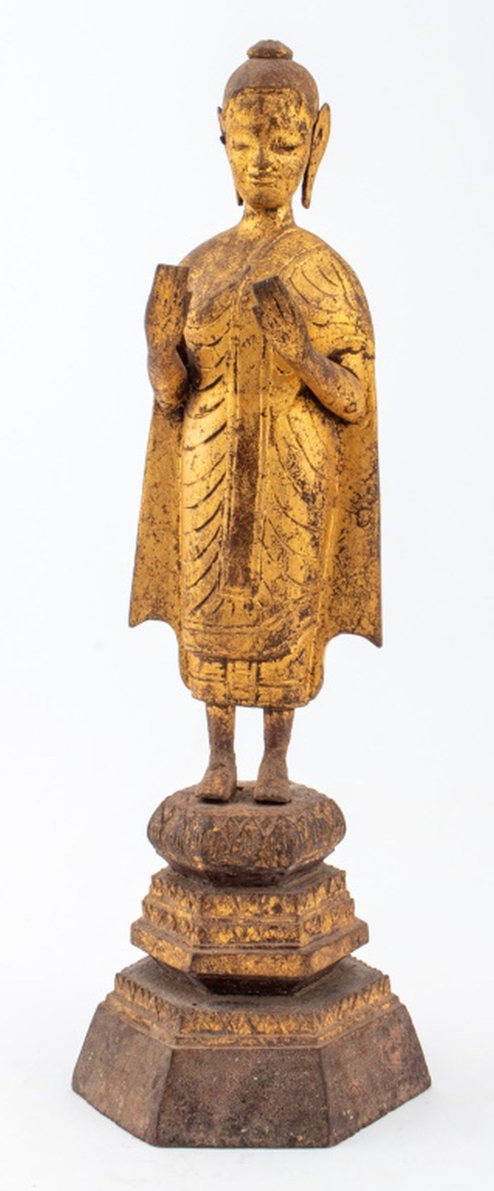 ANTIQUE SOUTHEAST ASIAN GILT WOOD