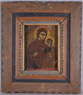 ANTIQUE SPANISH COLONIAL MADON