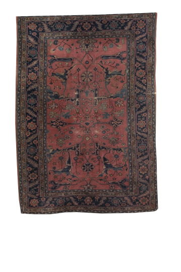 Antique Sparta Carpet,  5\' 4\" x
