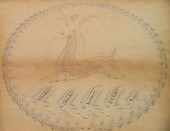 ANTIQUE SPENCERIAN PEN & INK D