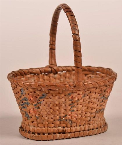 ANTIQUE SPLINT WILLOW MINIATURE