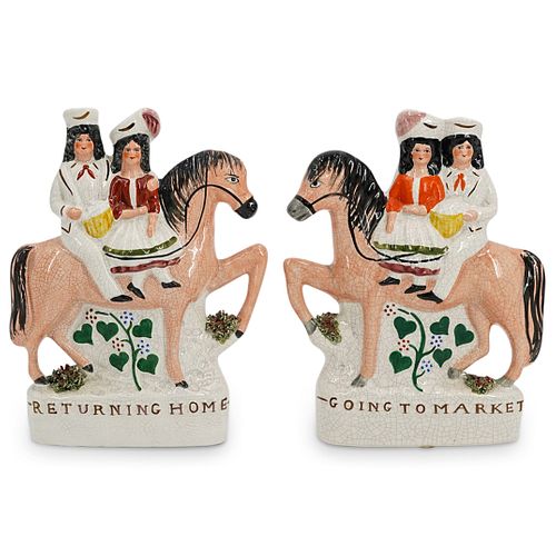 ANTIQUE STAFFORDSHIRE PORCELAIN