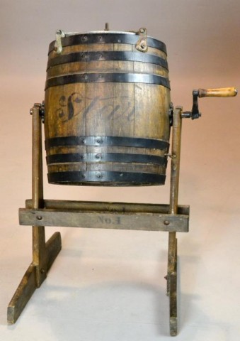 Antique Star Barrel Butter