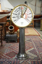 ANTIQUE STEAM SHIP TELEGRAPH C