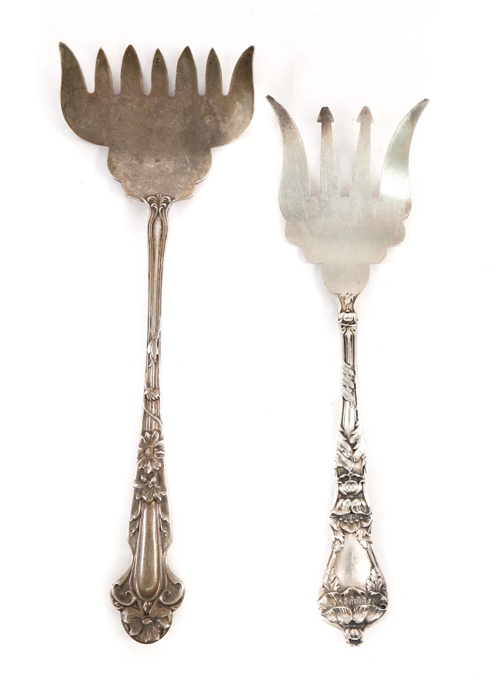 ANTIQUE STERLING FORKS BLACKINTON &