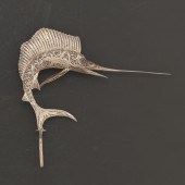 ANTIQUE STERLING SILVER FILIGR