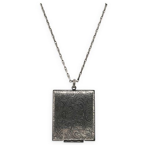 ANTIQUE STERLING SILVER PICTURE