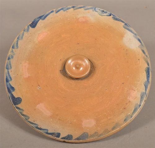 ANTIQUE STONEWARE POTTERY CROCK