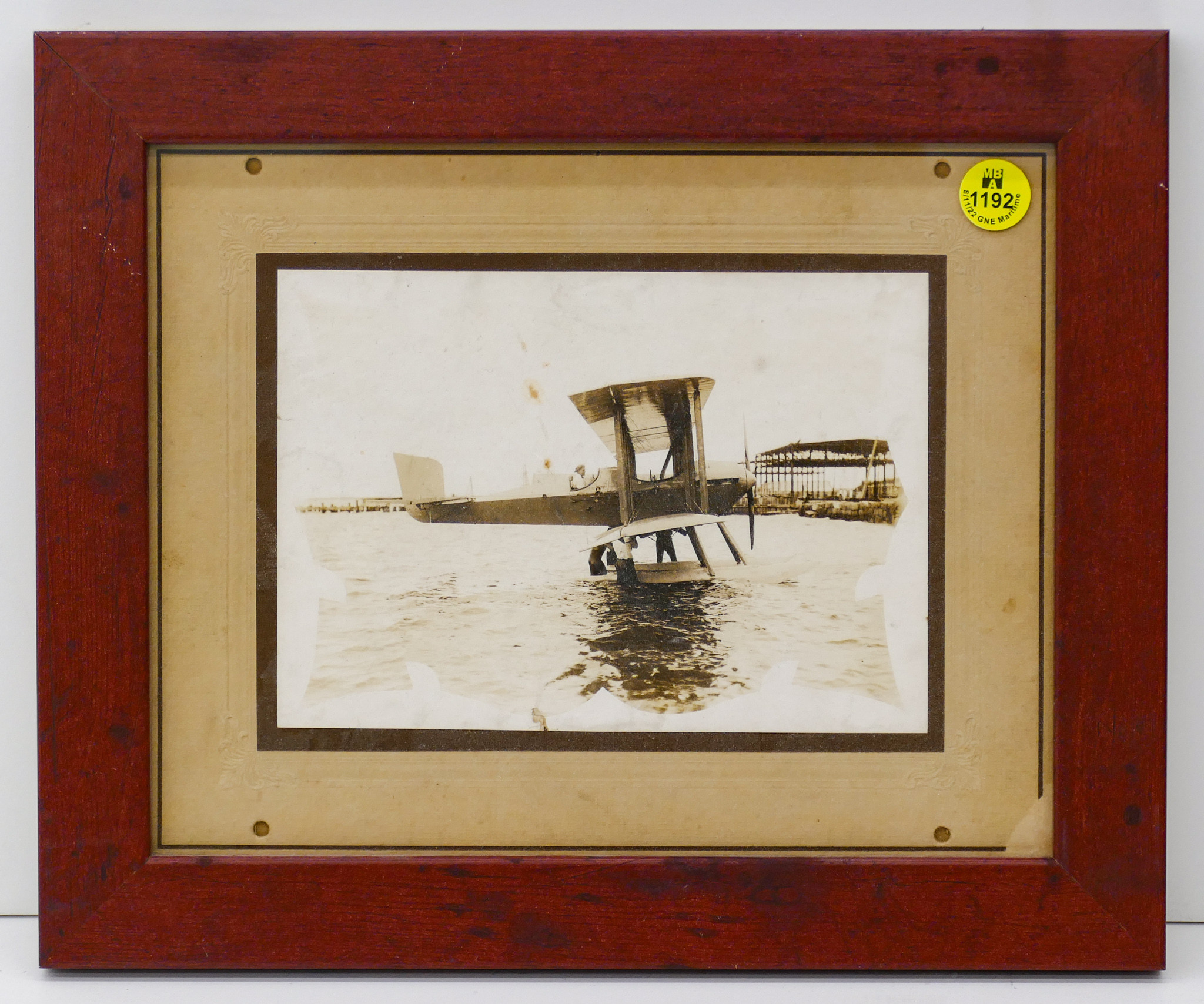 Antique Sturtevant Plane Photograph