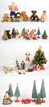 Antique style Christmas decora
