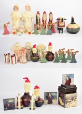 Antique style Christmas decora