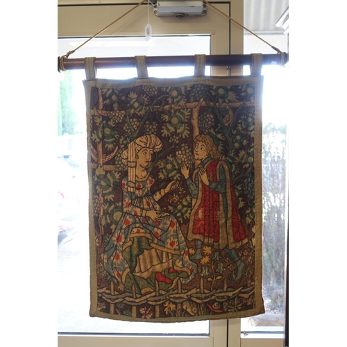 Antique Style Medieval figures wall