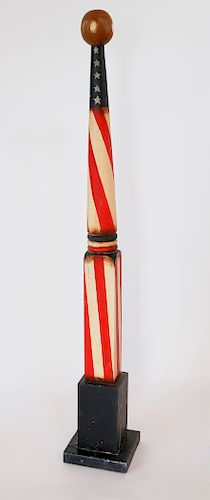 ANTIQUE STYLE PATRIOTIC PAINTED