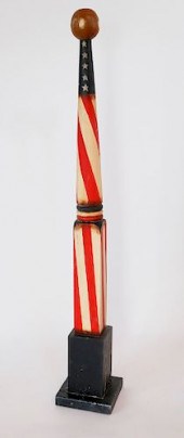 ANTIQUE STYLE PATRIOTIC PAINTE
