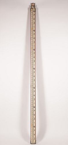 ANTIQUE SURVEYOR'S RULE,