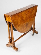 ANTIQUE SUTHERLAND BURLWOOD IN