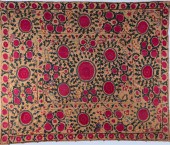 ANTIQUE SUZANI TEXTILE, SAMARK