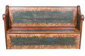 ANTIQUE SWEDISH HAND PAINTED M
