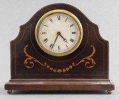 ANTIQUE SWISS-MADE MAHOGANY &