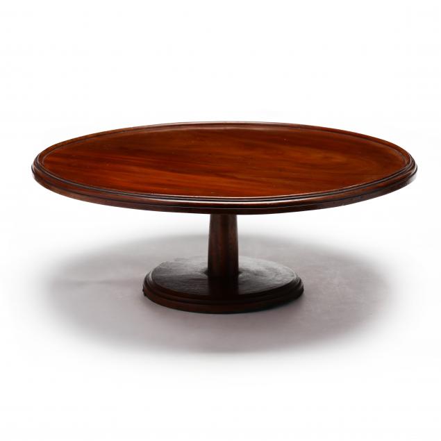 ANTIQUE TABLE-TOP MAHOGANY LAZY