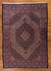 ANTIQUE TABRIZ IRAN 6'8" X 9'8