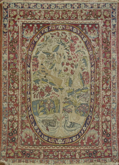 Antique Tabriz Prayer Rug,  2' 3" x