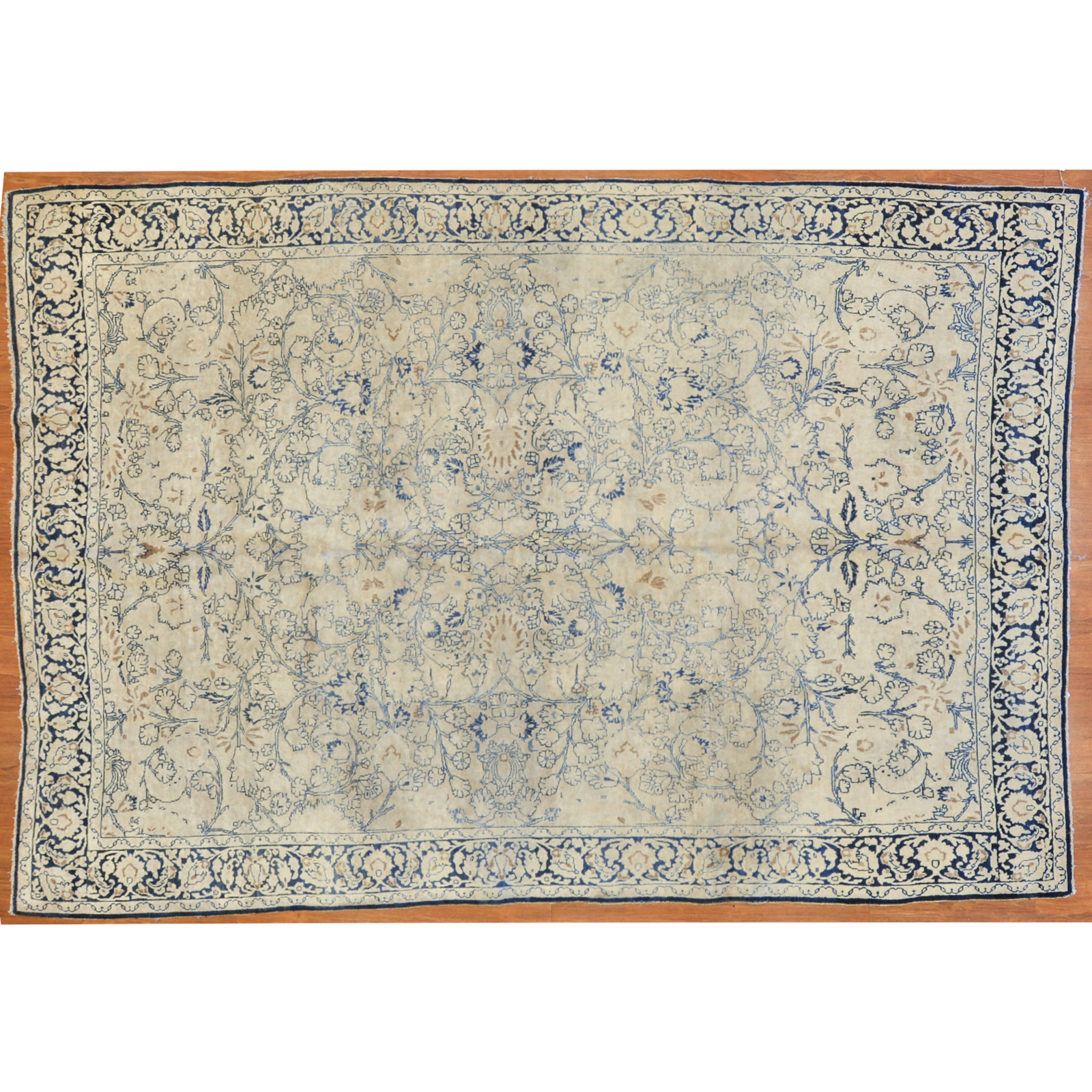ANTIQUE TABRIZ RUG, PERSIA, 6.9 X