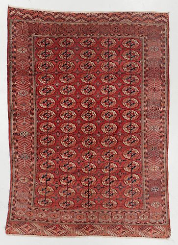 ANTIQUE TEKKE MAIN RUG,