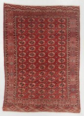 ANTIQUE TEKKE MAIN RUG, TURKME