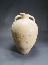 ANTIQUE TERRA COTTA STORAGE JA