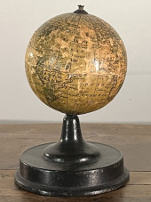 ANTIQUE TERRESTRIAL GLOBE, J.