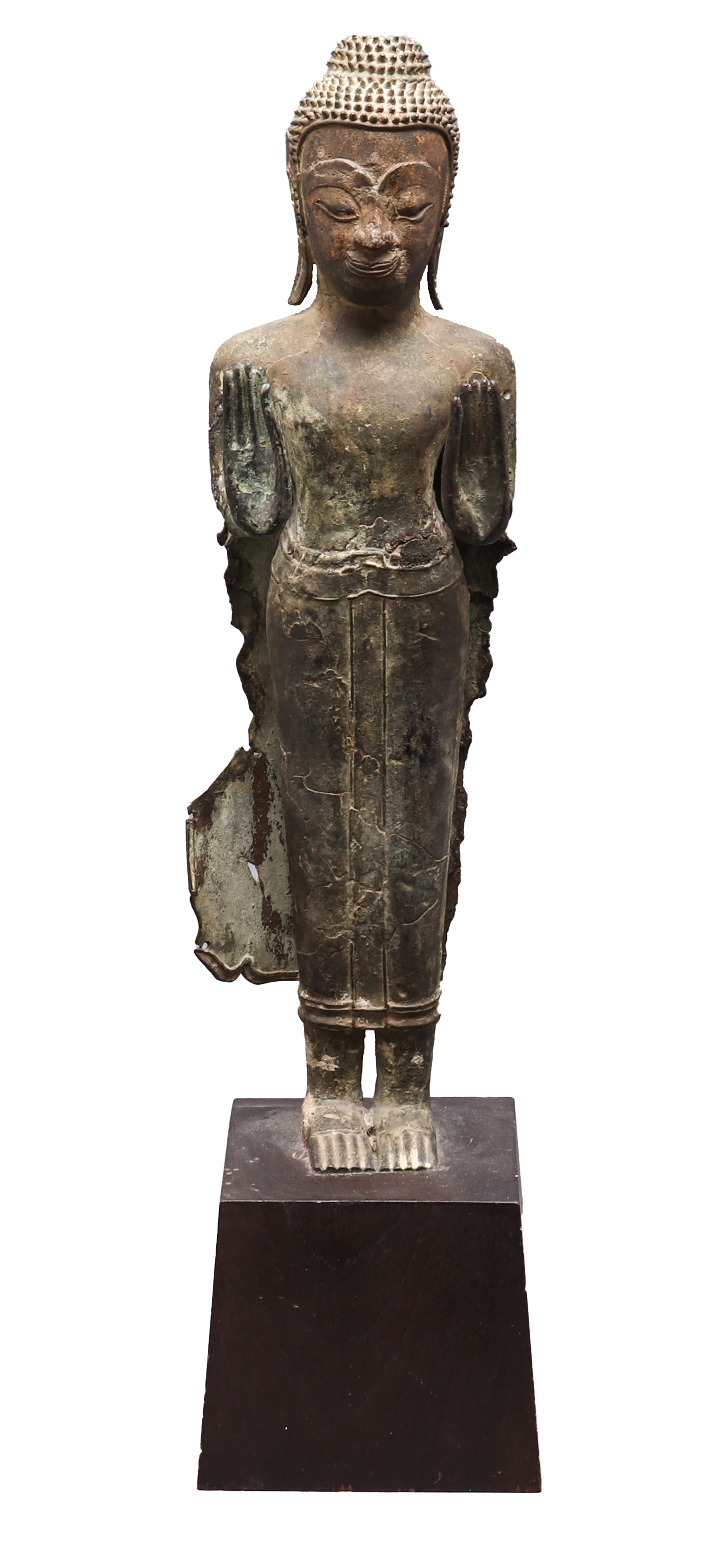 ANTIQUE THAI BRONZE FIGURE OF