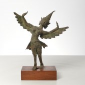 ANTIQUE THAI BRONZE OF A WINGE