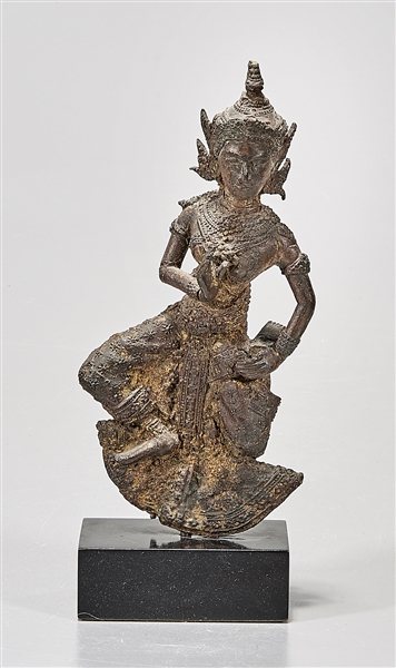 Antique Thai bronze standing