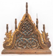 ANTIQUE THAI CARVED ARCHITECTU