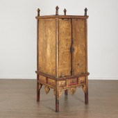 ANTIQUE THAI LACQUER SCRIPTURE