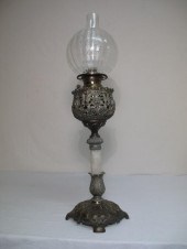 Antique ''The New Juno'' oil b