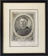 ANTIQUE THEODORE ROOSEVELT SIG
